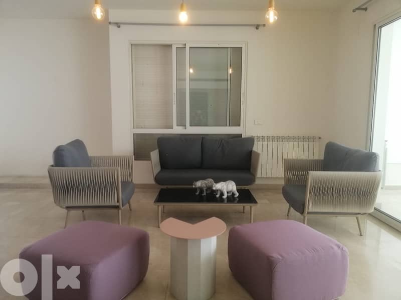 L10757-Furnished 3-Bedroom Apartment For Rent Near Lycee In Achrafieh 1