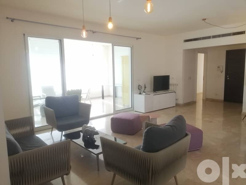 L10757-Furnished 3-Bedroom Apartment For Rent Near Lycee In Achrafieh 2