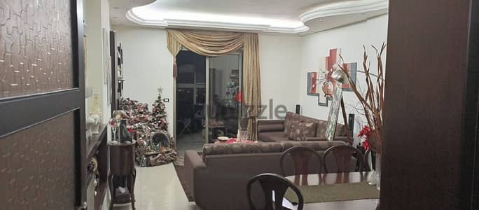 140 Sqm | Fully Decorated Apartment For Sale in Mansourieh