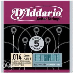 D'Addario Guitar Strings PL014 0