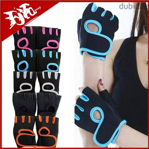 Half Finger Gloves Anti Slip 2