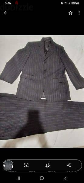 Redaelli black suit 52 3