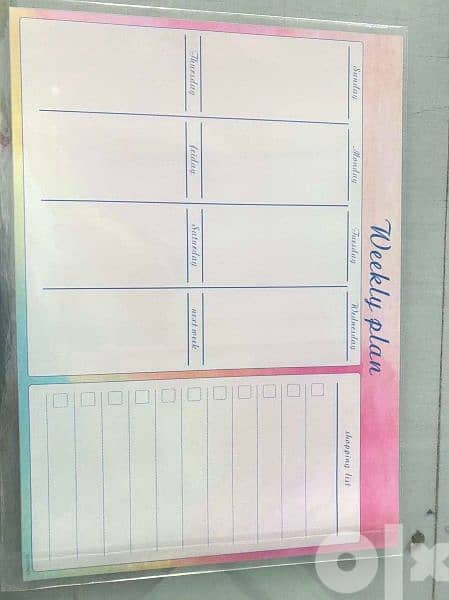 Magentic Calendar with markers and eraser 1