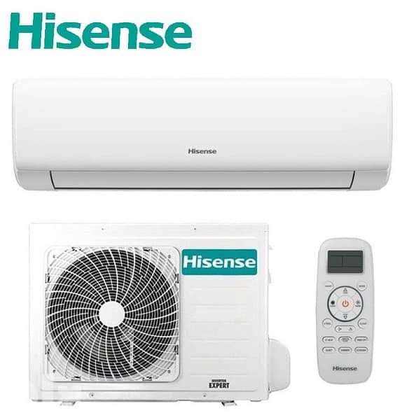 Hisense AC inverter Cold/hot 9000/12000/18000/24000 BTU 0