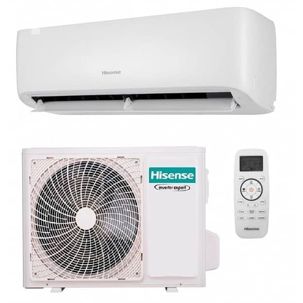Hisense AC inverter Cold/hot 9000/12000/18000/24000 BTU 1