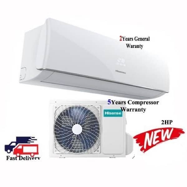 Hisense AC inverter Cold/hot 9000/12000/18000/24000 BTU 2