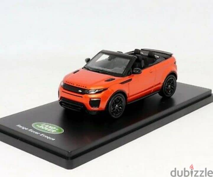 Range Rover Evoque diecast car model 1;43. 3