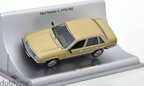 Opel Senator diecast car model 1;43.