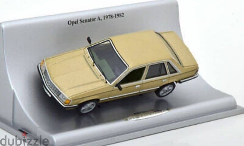 Opel Senator diecast car model 1;43. 0