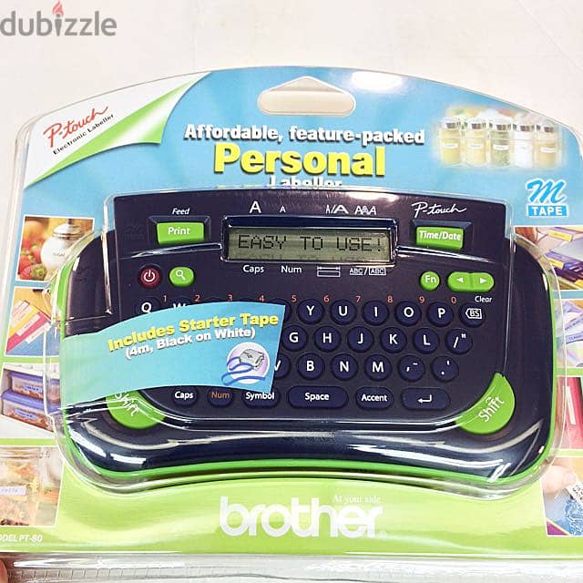 Brother PT-80 P-touch Portable Label Printer 1
