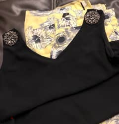 set for women lady, like new, size medium, top with pant