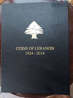 Lebanon Coins Album 1924_2014 البوم العملات اللبنانية ١٩٢٤_٢٠١٤