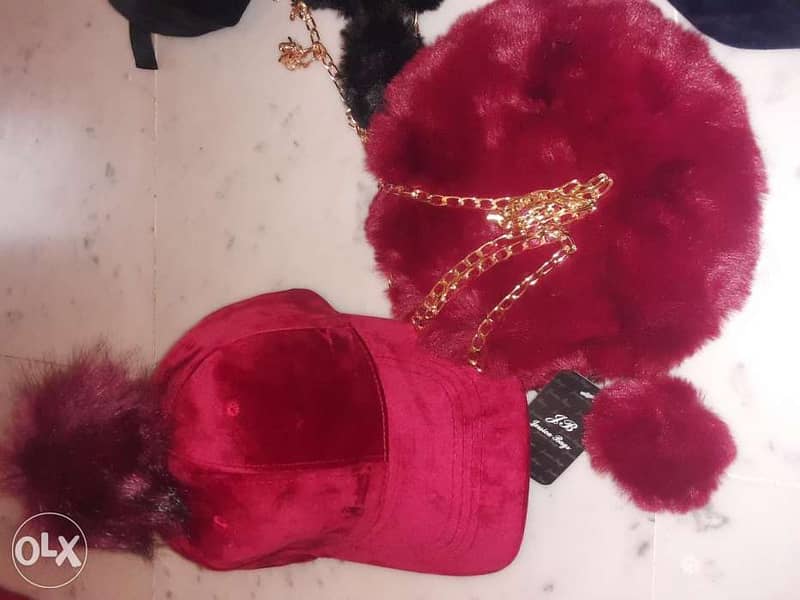 Cute velvet hats high quality 3