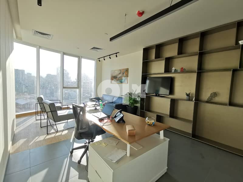 L10776-Office For Rent in Achrafieh in Iconic Building with Open View 1
