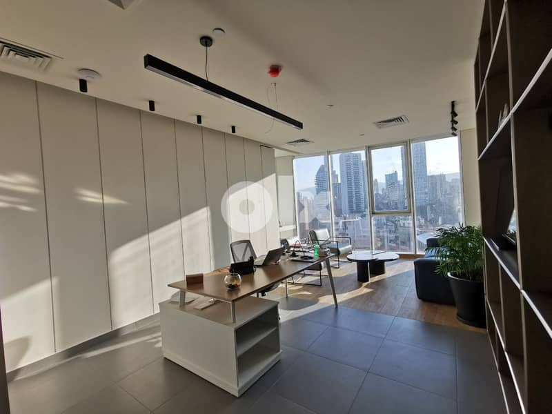 L10776-Office For Rent in Achrafieh in Iconic Building with Open View 3