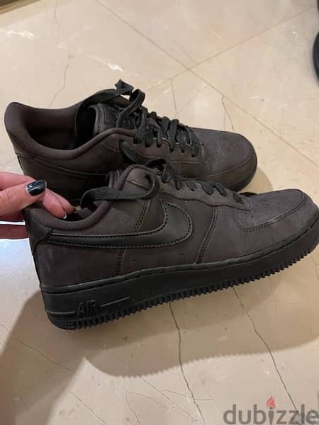 Nike Air Force 1 - Dark Brown - new without box - PRICE REDUCED 0