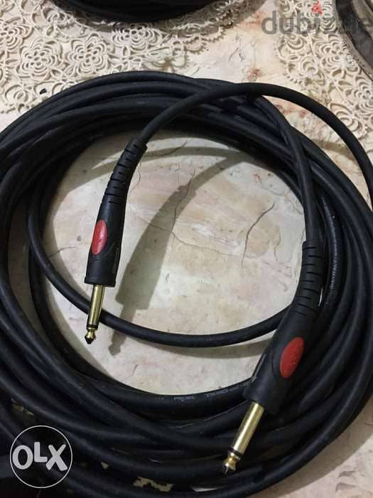 cable for guitar and keyboards 2