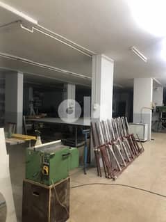 Factory or industrial commercial with warehouse and offices in baabda