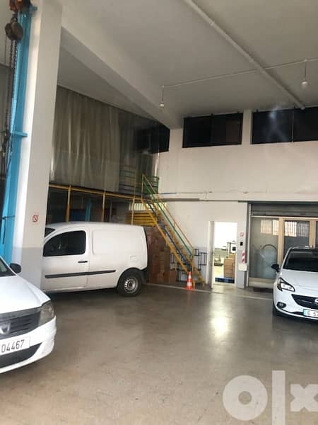 Factory or industrial commercial with warehouse and offices in baabda 14