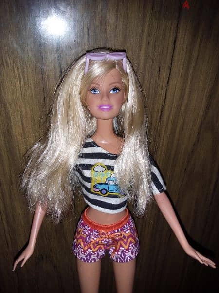 Barbie IN A MERMAID TALE Mattel doll bend legs flat feet, swim suit=18 1