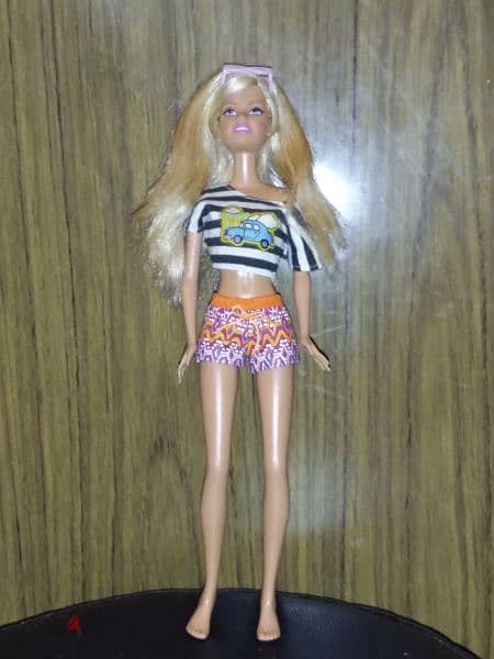 Barbie IN A MERMAID TALE Mattel doll bend legs flat feet, swim suit=18 2