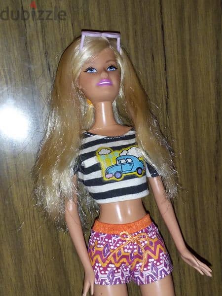 Barbie IN A MERMAID TALE Mattel doll bend legs flat feet, swim suit=18 6