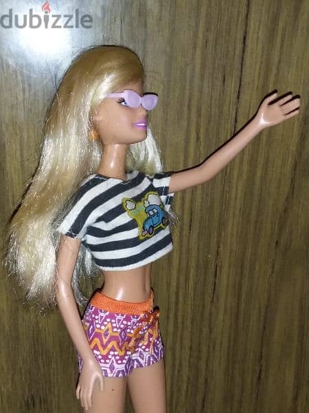 Barbie IN A MERMAID TALE Mattel doll bend legs flat feet, swim suit=18 3
