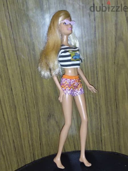 Barbie IN A MERMAID TALE Mattel doll bend legs flat feet, swim suit=18 7