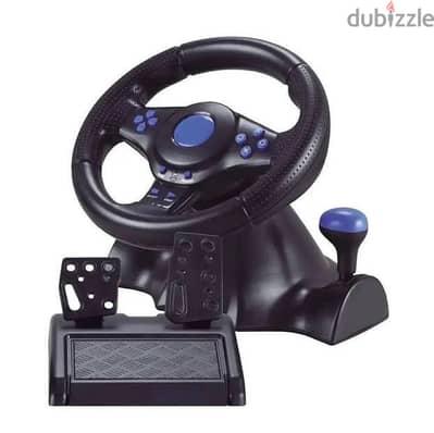 GT-V7 gaming steering wheel for PS4 - PS3 - XBOX - PC and many more