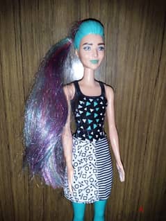 Offer:VINI VIDI COLOR REVEAL BARBIE Great doll 2020 +Exten Hair +Shoes
