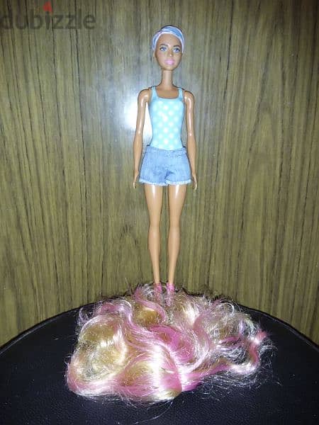 Offer:MOVIE NIGHT/BEACH PARTY COLOR REVEAL Barbie Mattel doll2020 +WIG 6