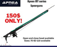 Apnea Spearfishing spear with reel for diving all sizes