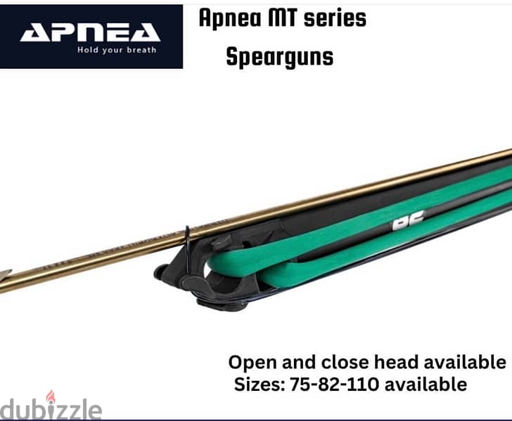 Apnea Spearfishing spear with reel for diving all sizes 3