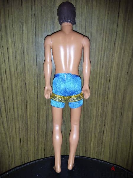 Ken Doll with Swim Trunks and Beach Accessories