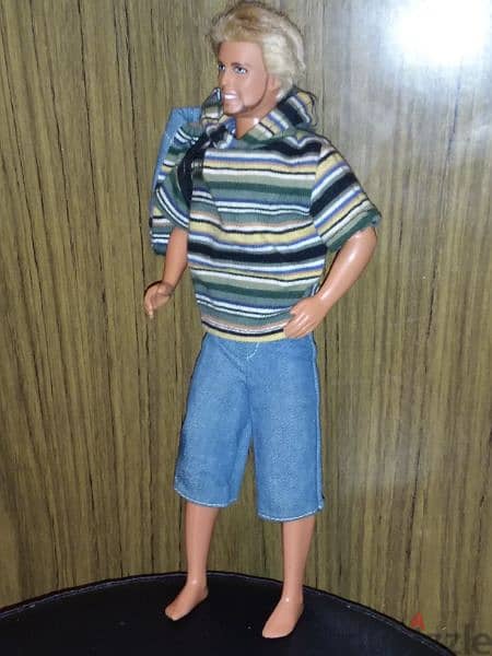 SHAVE N STYLE KEN Vintage 1990 Blonde Man Mattel still good doll=16$ 5