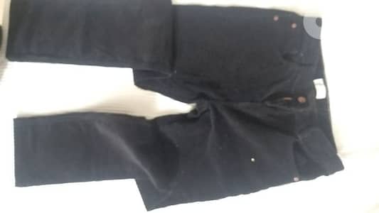 1 black boy pants 13-14years, zara