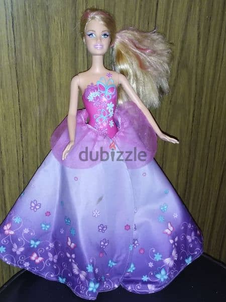 FAIRY TASTIC/ BUTTERFLY/ PRINCESS Barbie 3 in 1 Mattel Awesome doll=20 5
