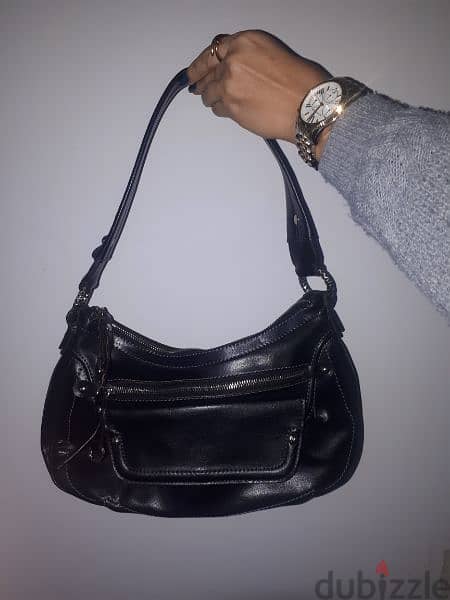 Nine West NEW  black leather handbag 0