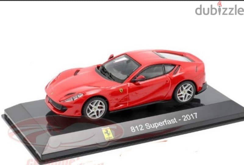 Ferrari 812 Superfast (2017) diecast car model 1;43. 0