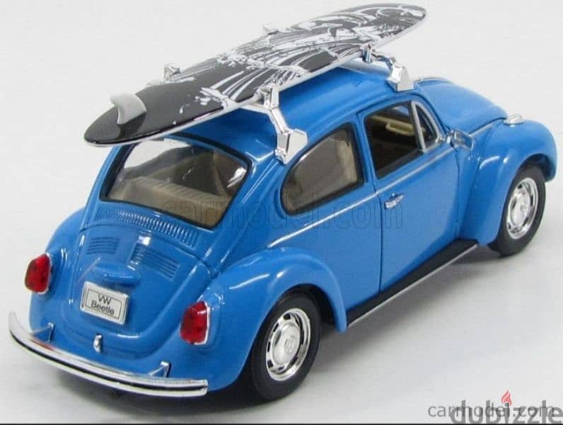 Volkswagen Beetle/surf diecast car model 1:24. 2