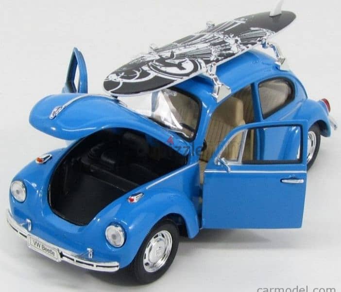 Volkswagen Beetle/surf diecast car model 1:24. 3