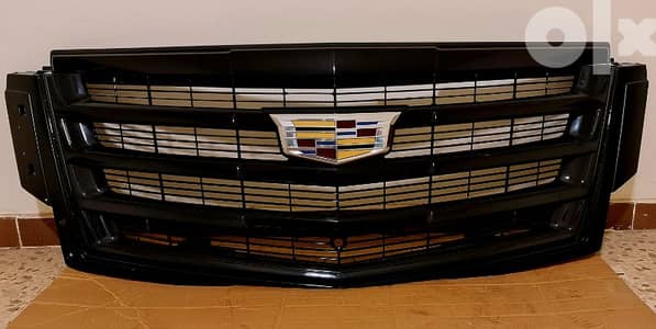 black grill for cadillac escalade premium black edition