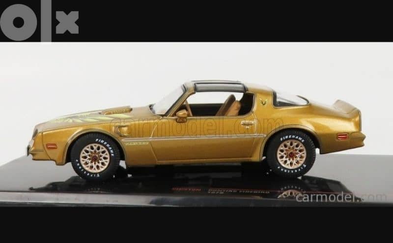 Pontiac Firebird (1978) diecast car model 1;43. 1