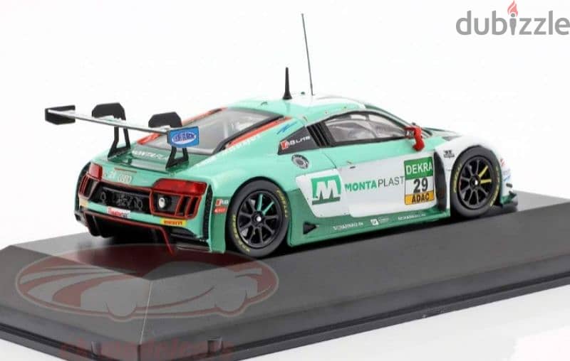 Audi R8 LMS (GT Masters 2018) diecast car model 1;43. 3