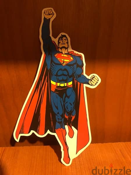 vintage 1998 DC comics 2 stickers “Superman” 1