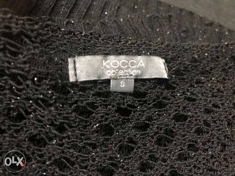**NEW** KOCCA brand, black classy blouse, for ladies 2
