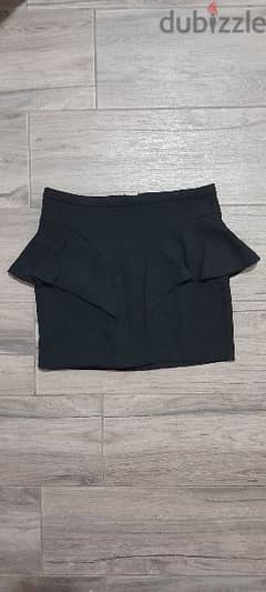 Zara Black skirt 0