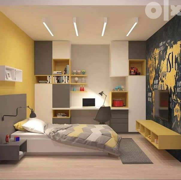 kid bedroom غرفة نوم تفصيل 5