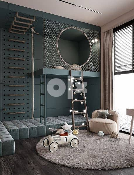 kid bedroom غرفة نوم تفصيل 8