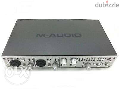 Sound Card M audio 1814 with fire wire card for sale 0